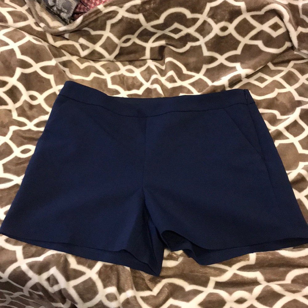 Chic Navy Mid Rise Summer shorts